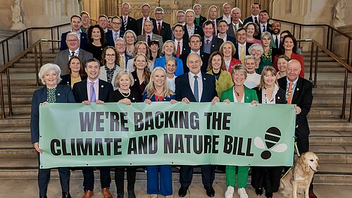 Lib Dem MPs backing the Climate and Nature Bill